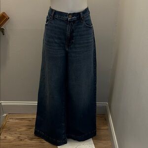 a.n.a Dark Blue Flare Jeans